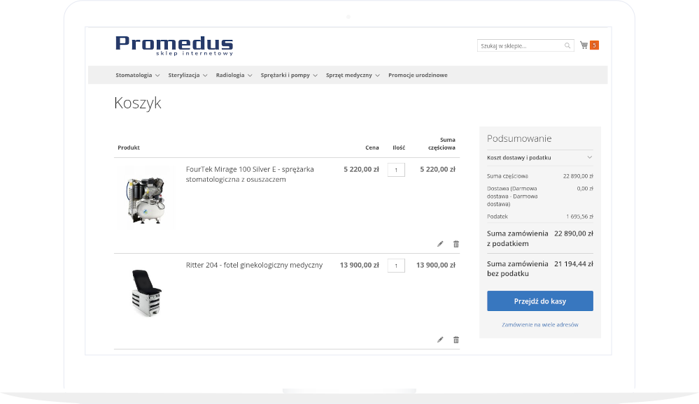 Zoptymalizowany proces zakupowy WooCommerce